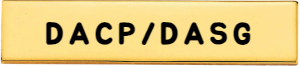 US Army DACP/DASG Name Plate-Supervisor - Click Image to Close